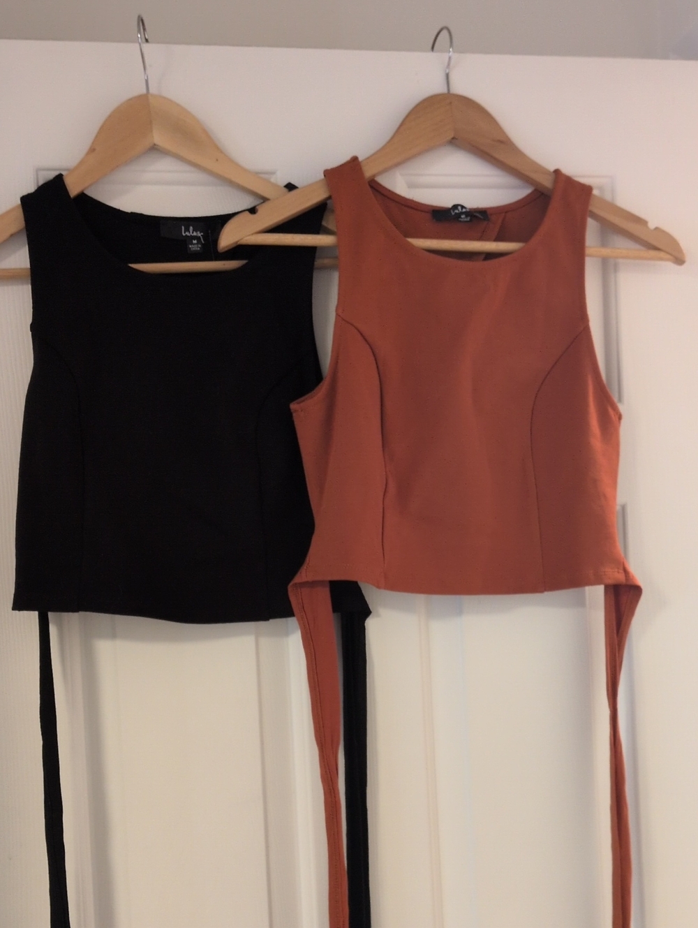 NWT Lulu's Let's Tie It Crop Top Bundle Size M - Picture 1 of 7